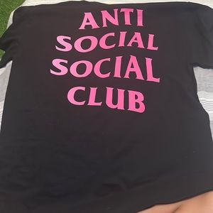 Anti social social club t shirt